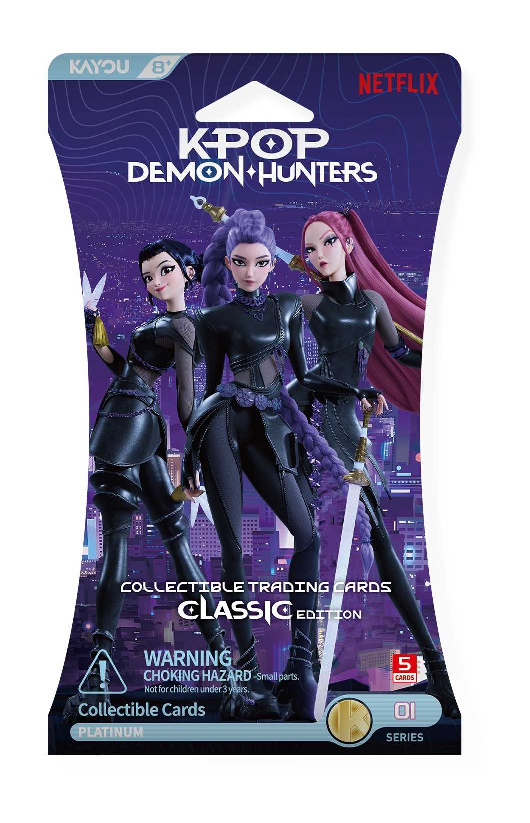KPop Demon Hunters-Collectible Trading Cards-Classic Edition Blister-001-EMEA-Series 1-A