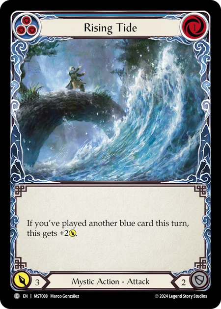 (088/237) Flesh & Blood TCG Part the Mistveil Single: Rising Tide (Regular)  Common