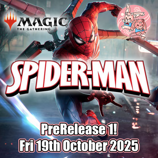 Magic the Gathering: Spiderman PreRelease 1 - Fri 19th September 2025