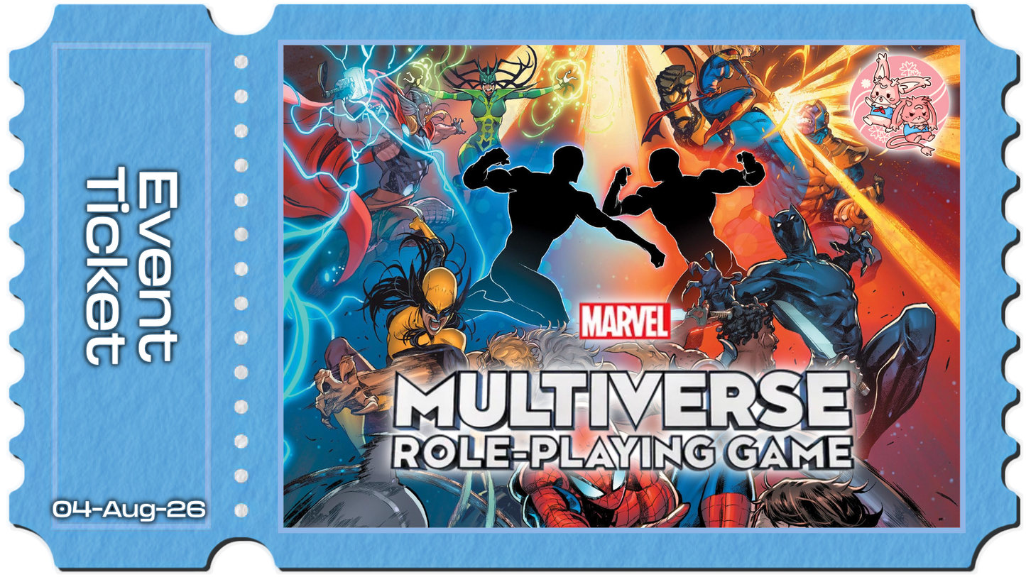 Marvel Multiverse Role Playing Game - Learn to Play & One-Shot - Tue 4th August