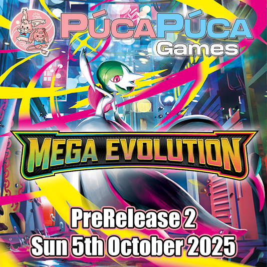 Pokemon TCG: Mega Evolution All-Ages PreRelease - Sun 5th October 2025