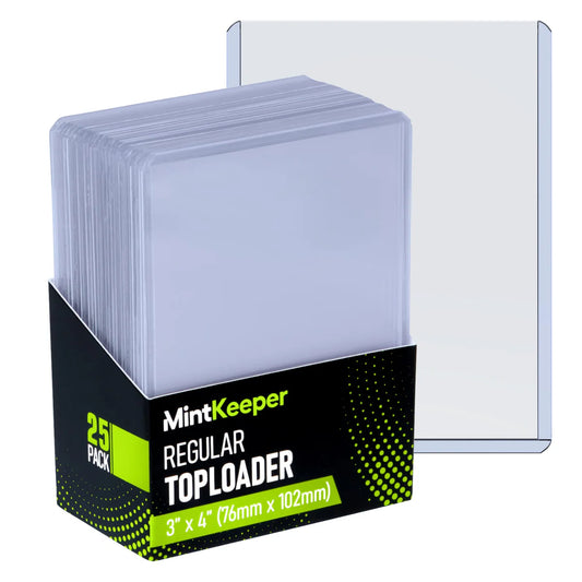 Mintkeeper: 3"x4" Regular Toploaders (25)