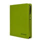 MintKeeper - Premium 12-Pocket Zip Card Binder - Lime Green