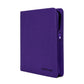 MintKeeper - Premium 12-Pocket Zip Card Binder - Purple