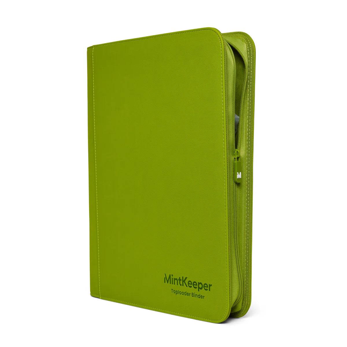 MintKeeper - 252 Toploader Binder - 9 Pocket - Lime Green