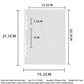 A5 Loose Leaf 1 Pocket Sleeves (1 Piece): Clear