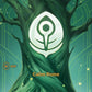 (R02a/221) Riftbound TCG Spiritforged Single: Calm Rune (V.2 - Showcase) Holo Showcase