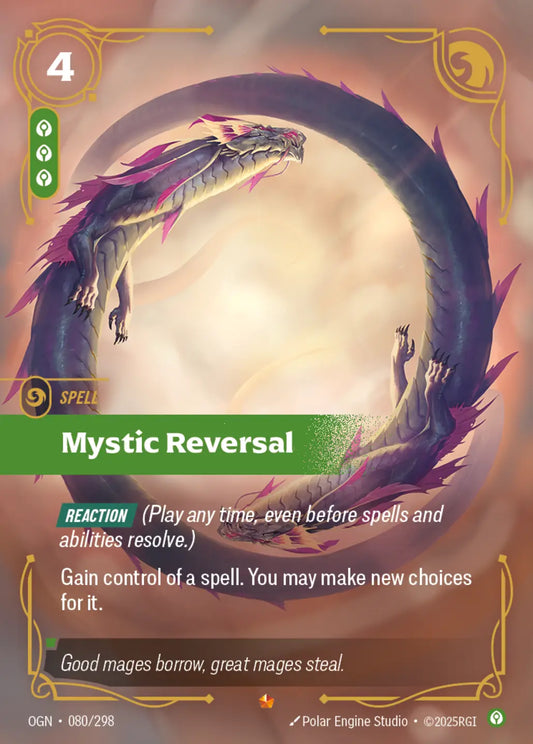 (080/298) Riftbound TCG Origins Single: Mystic Reversal Holo Epic