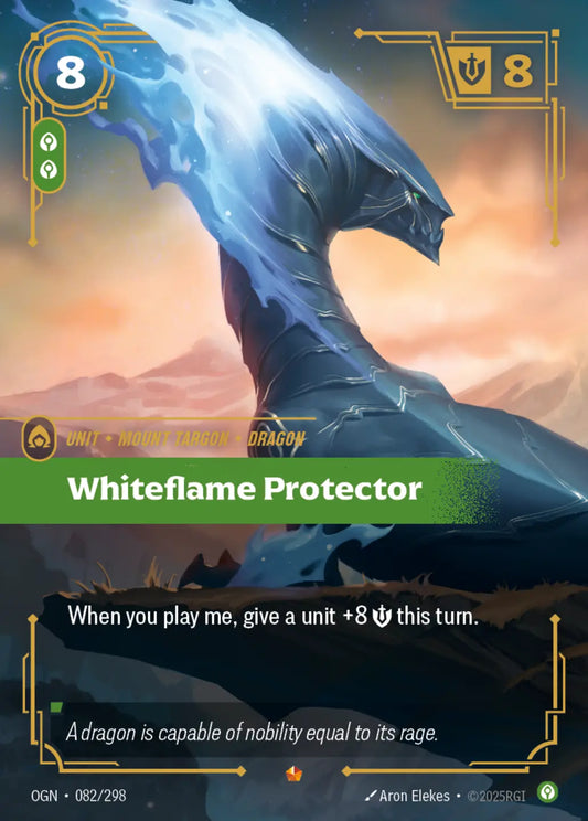 (082/298) Riftbound TCG Origins Single: Whiteflame Protector Holo Epic