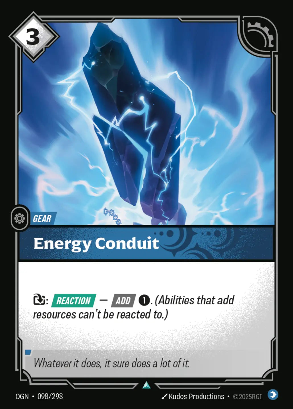 (098/298) Riftbound TCG Origins Single: Energy Conduit  Uncommon