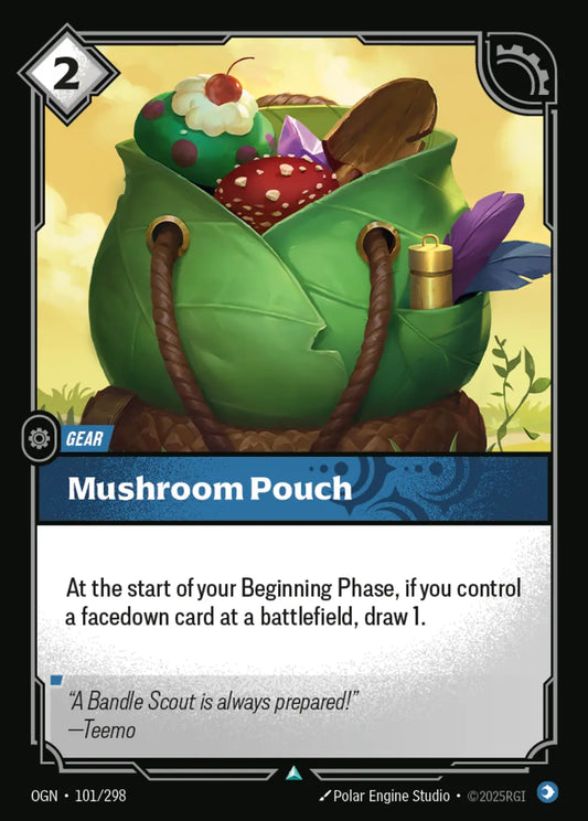 (101/298) Riftbound TCG Origins Single: Mushroom Pouch  Uncommon