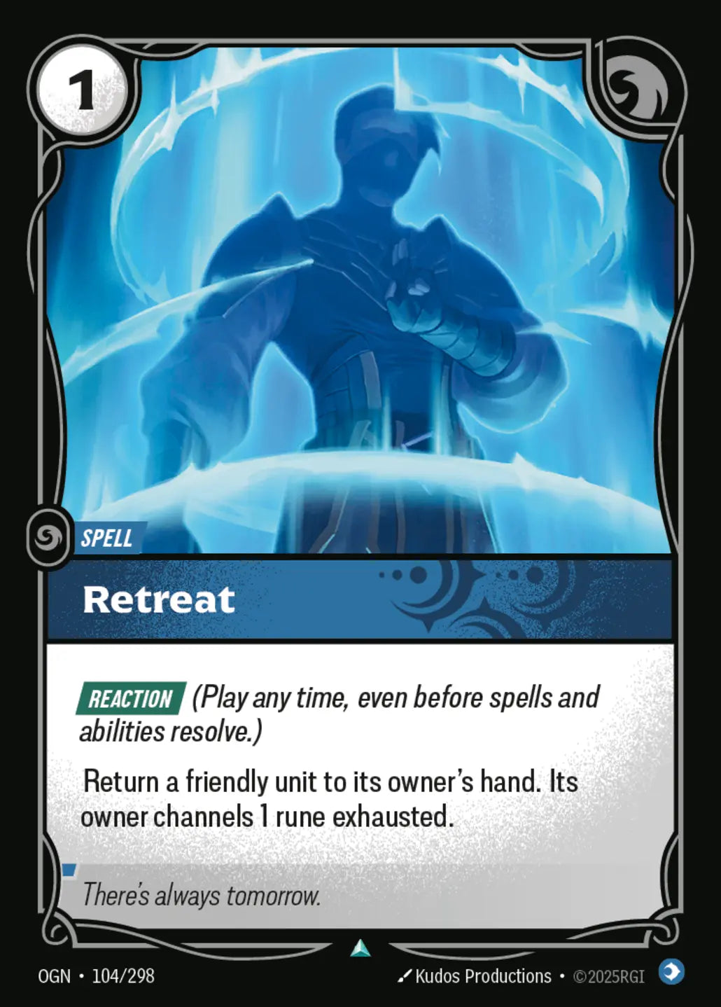 (104/298) Riftbound TCG Origins Single: Retreat  Uncommon