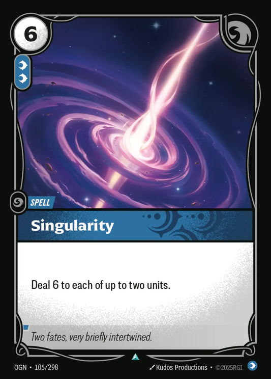 (105/298) Riftbound TCG Origins Single: Singularity Holo Uncommon