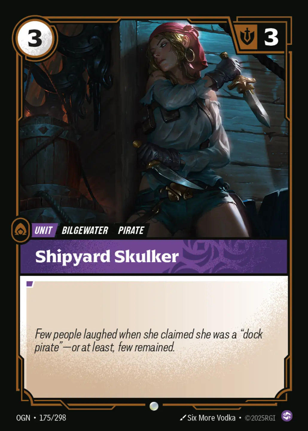 (175/298) Riftbound TCG Origins Single: Shipyard Skulker  Common