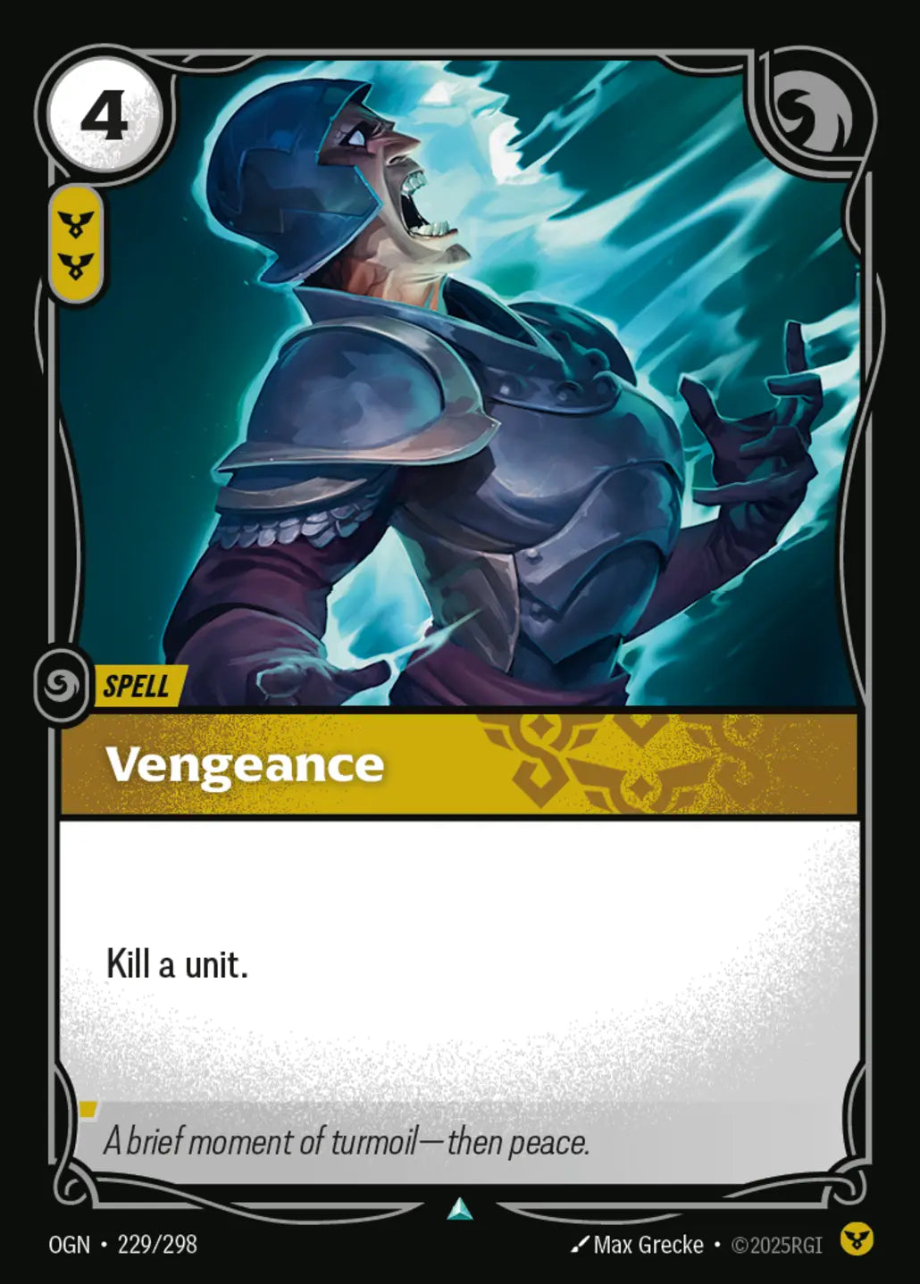 (229/298) Riftbound TCG Origins Single: Vengeance  Uncommon
