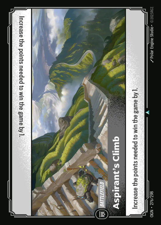 (276/298) Riftbound TCG Origins Single: Aspirant's Climb  Uncommon
