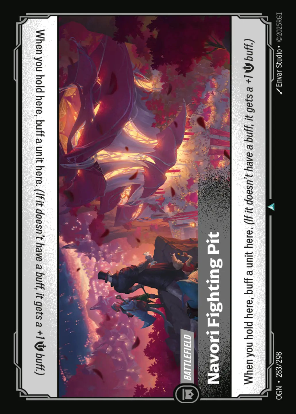 (283/298) Riftbound TCG Origins Single: Navori Fighting Pit  Uncommon