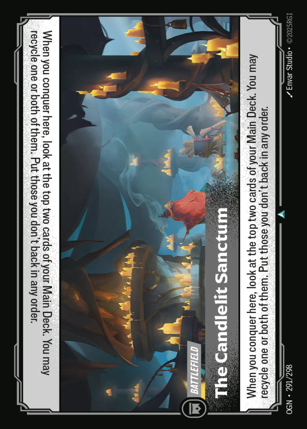 (291/298) Riftbound TCG Origins Single: The Candlelit Sanctum  Uncommon