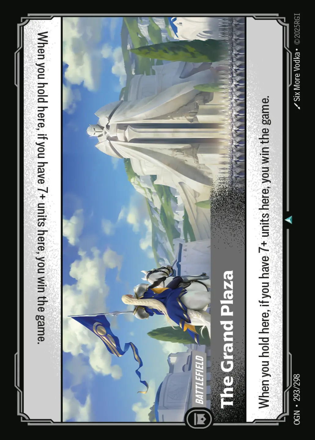 (293/298) Riftbound TCG Origins Single: The Grand Plaza Holo Uncommon