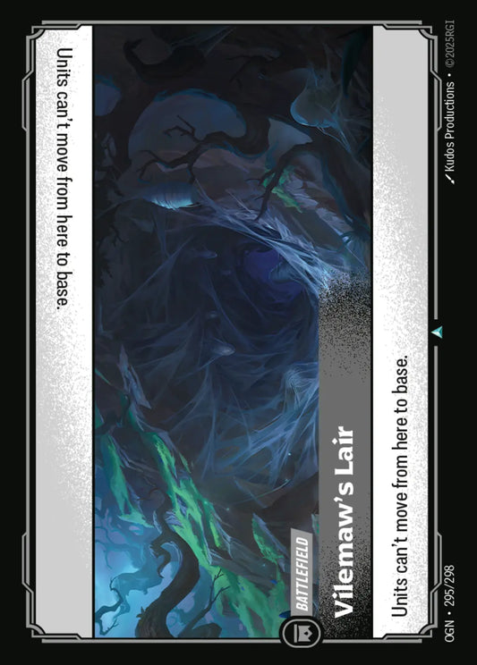 (295/298) Riftbound TCG Origins Single: Vilemaw's Lair Holo Uncommon
