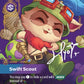 (307*/298) Riftbound TCG Origins Single: Teemo, Swift Scout (V.3 - Signed Showcase) Holo Signed Showcase