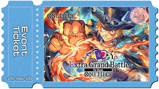 One Piece TCG: Extra Grand Battle for Stores 2026 - Sat 26th Sept 2026