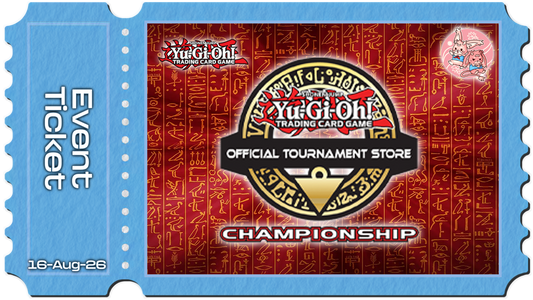 YuGiOh!: Genesys OTS Championship - Sun 16th August 2026