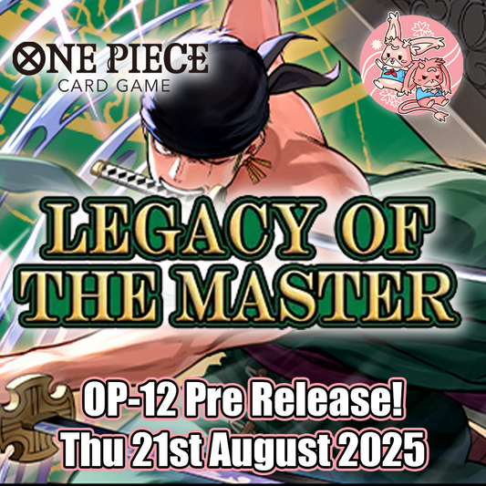 One Piece: OP12 Legacy of the Master Release Event - Thursday 21st August 2025