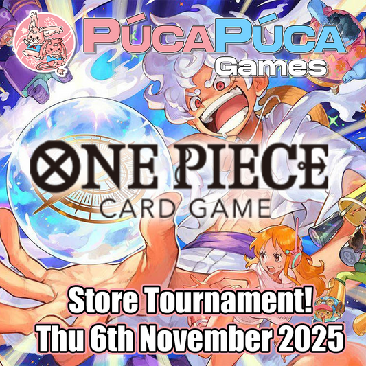 One Piece TCG: Store Tournament - Thu 6th November 2025