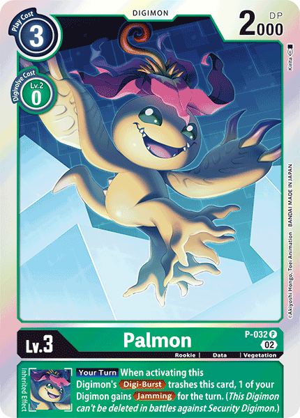 (P-032) Digimon TCG Resurgence Booster Single: Palmon (P-032)  Promo