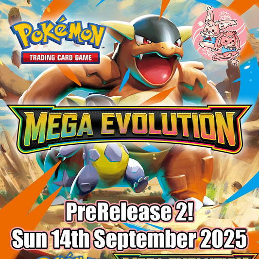 Pokemon TCG: Mega Evolution All-Ages PreRelease - Sun 14th September 2025