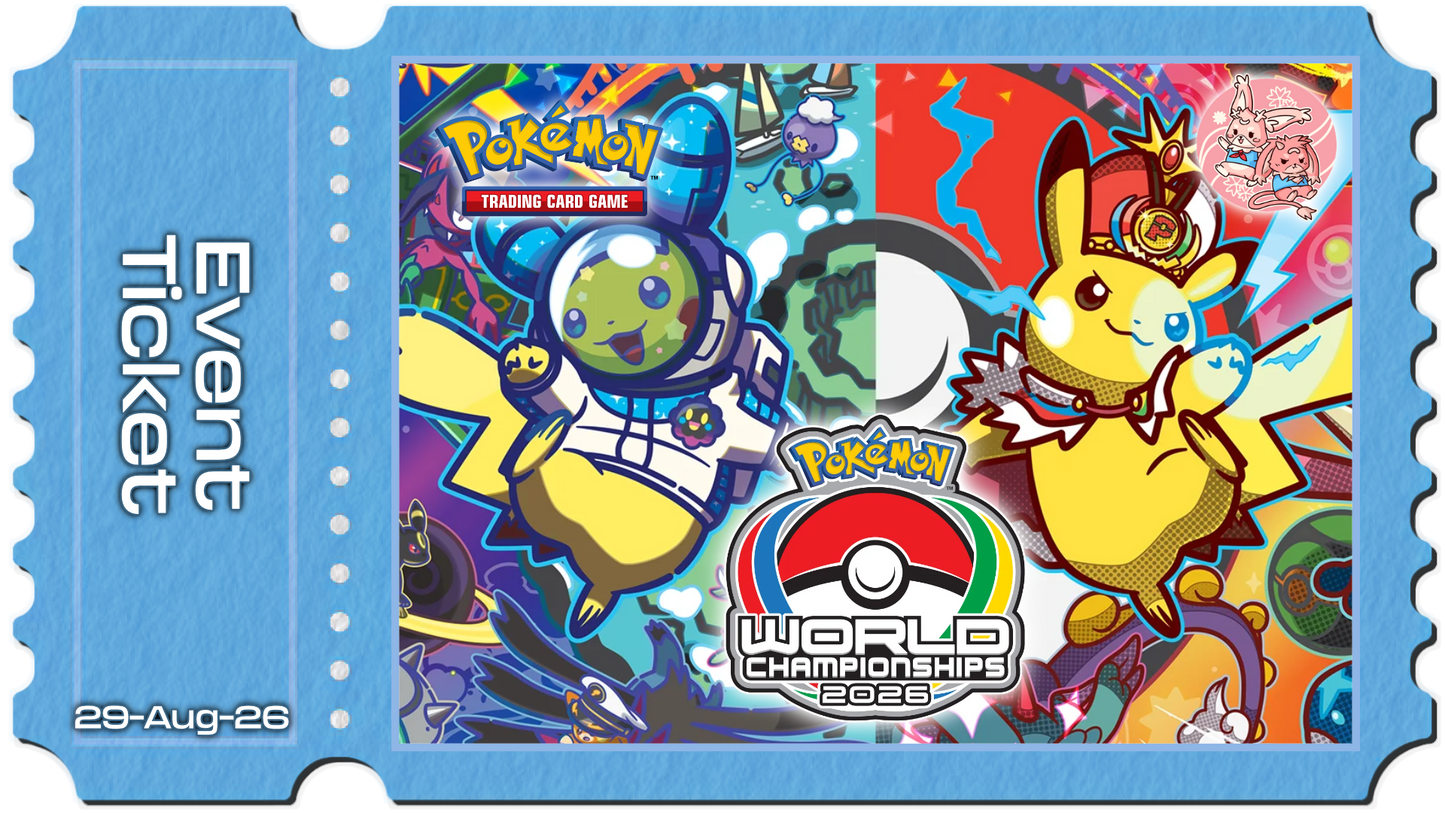 Pokémon TCG: Worlds Celebration Event! - Sat 29th August 2026
