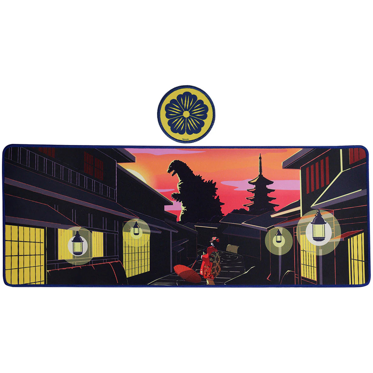 Godzilla Desk Pad & Coaster Set