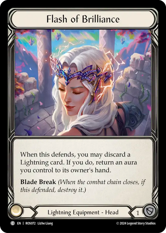 (ROS072) Flesh & Blood TCG Rosetta Single: Flash of Brilliance (Regular)  Common
