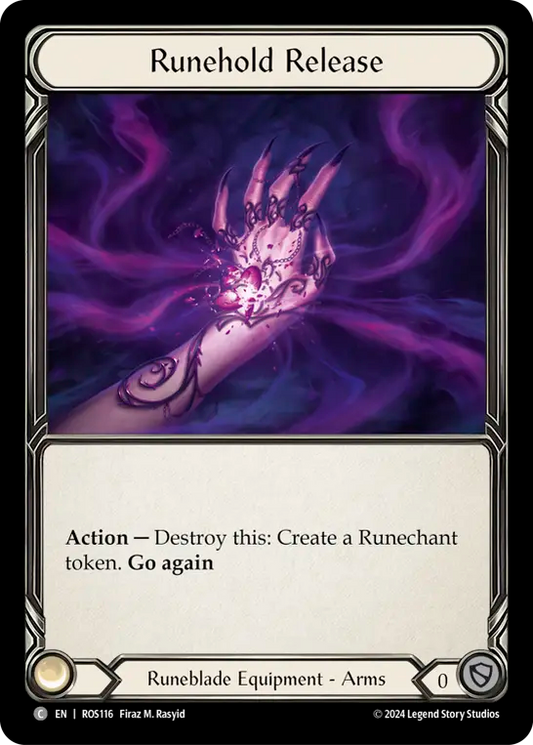 (ROS116) Flesh & Blood TCG Rosetta Single: Runehold Release (Regular)  Common