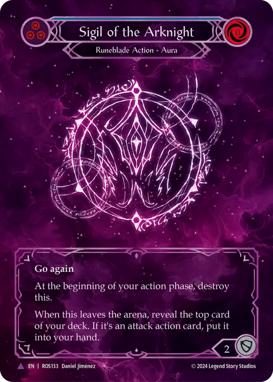 (ROS133) Flesh & Blood TCG Rosetta Single: Sigil of the Arknight (Marvel)  Marvel