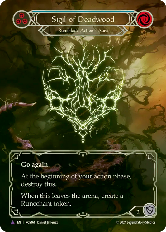 (ROS161) Flesh & Blood TCG Rosetta Single: Sigil of Deadwood (Marvel)  Marvel