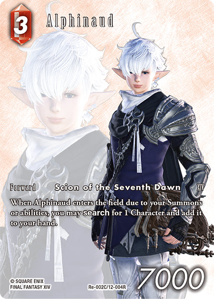(002) Final Fantasy TCG Legacy Collection Single: Alphinaud (12-004) (V.2) Holo Common
