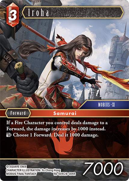 (004) Final Fantasy TCG Legacy Collection Single: Iroha (8-004) (V.1) Holo Common