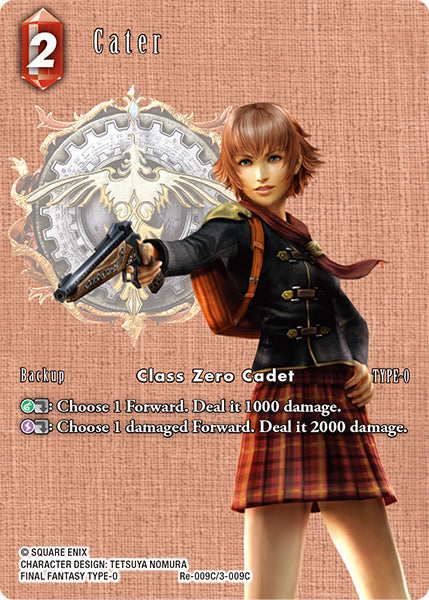 (009) Final Fantasy TCG Legacy Collection Single: Cater (3-009) (V.2)  Common
