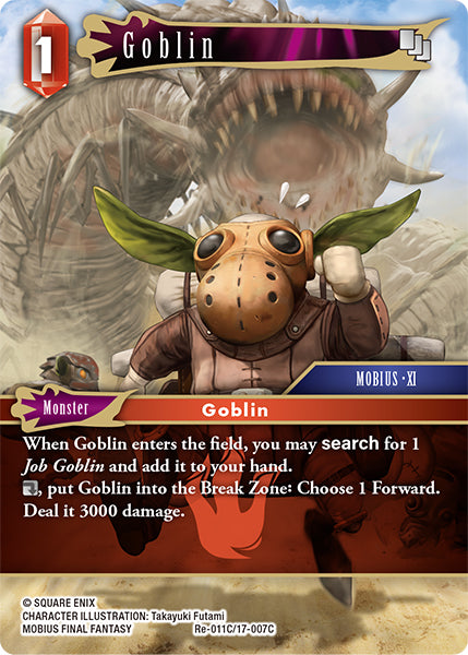 (011) Final Fantasy TCG Legacy Collection Single: Goblin (17-007) (V.1)  Common