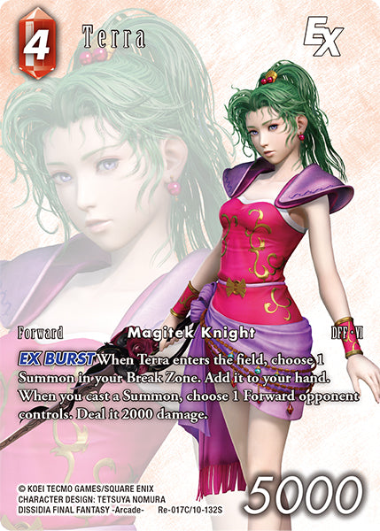 (017) Final Fantasy TCG Legacy Collection Single: Terra (10-132) (V.2) Holo Common