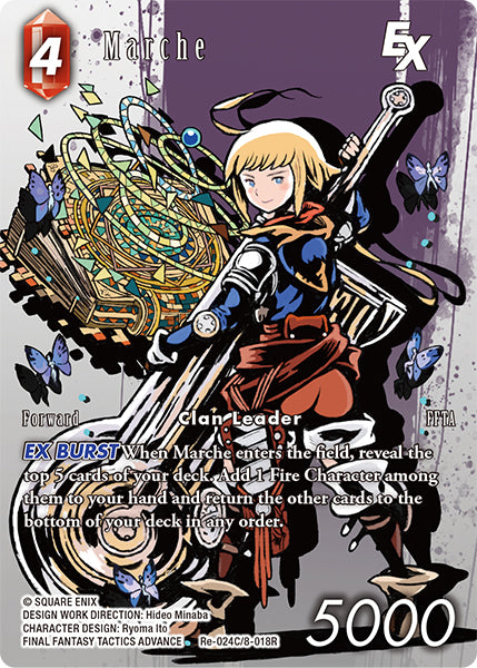 (024) Final Fantasy TCG Legacy Collection Single: Marche (8-018) (V.2) Holo Common