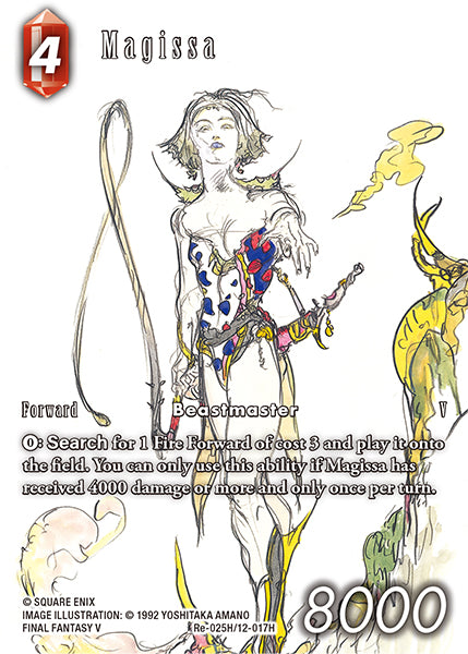 (025) Final Fantasy TCG Legacy Collection Single: Magissa (12-017) (V.2) Holo Hero