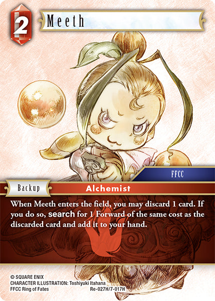 (027) Final Fantasy TCG Legacy Collection Single: Meeth (7-017) (V.1)  Hero