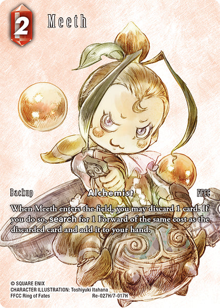 (027) Final Fantasy TCG Legacy Collection Single: Meeth (7-017) (V.2) Holo Hero