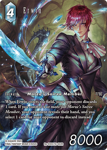 (030) Final Fantasy TCG Legacy Collection Single: Erwin (16-022) (V.2) Holo Common