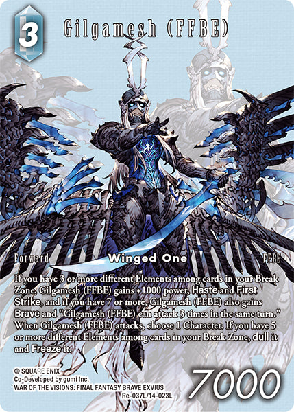 (037) Final Fantasy TCG Legacy Collection Single: Gilgamesh (FFBE) (14-023) (V.2) Holo Legend