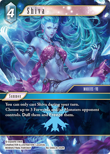 (040) Final Fantasy TCG Legacy Collection Single: Shiva (8-032) (V.1)  Common