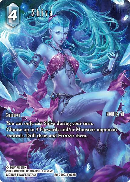 (040) Final Fantasy TCG Legacy Collection Single: Shiva (8-032) (V.2) Holo Common